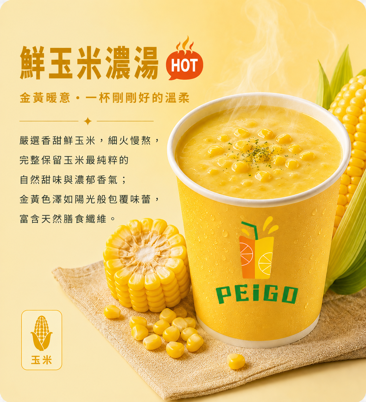 鮮玉米濃湯
